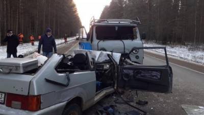 В ДТП в Кирово-Чепецком районе погибли два человека