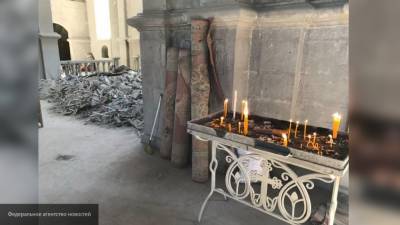 МИД Армении осудил осквернение храма в карабахском Шуши