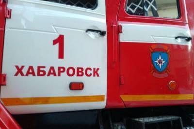 Возгорание в жилом деревянном доме потушили пожарные в Хабаровске