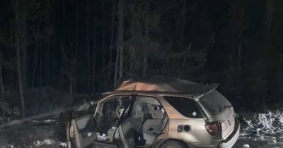 Подросток и двое взрослых погибли в аварии с грузовиком под Иркутском