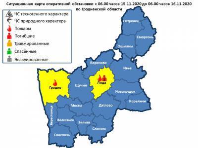 За сутки в области произошли 2 пожара, на которых погибли 2 человека