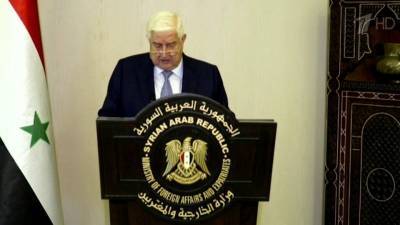 Ушел из жизни министр иностранных дел Сирии Валид Муаллем