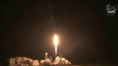 К МКС отправился пилотируемый космический корабль Crew Dragon американской компании SpaceX