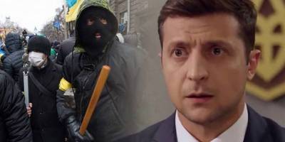 В годовщину Майдана националисты «навестят» Зеленского в «Феофании»