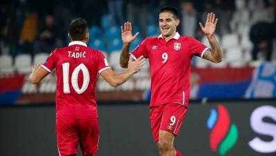 Полузащитник сборной Сербии поделился ожиданиями от матча с командой России