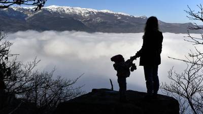 В Крыму семья с детьми заблудилась вечером в горах