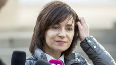 В Молдове президентом избрали 48-летнюю Майю Санду
