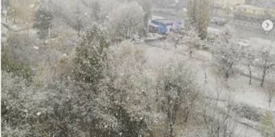 Харьков засыпало первым снегом — фото, видео