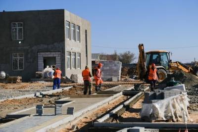 В Астраханской области идет строительство нового ковидного госпиталя