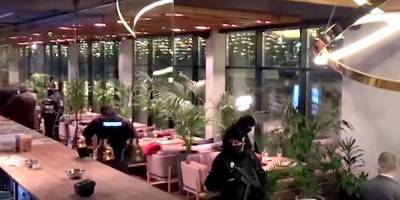Полиция Киева закрыла ресторан на Печерске, работавший в выходные, несмотря на карантин — видео