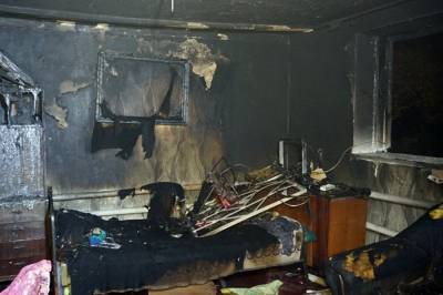 В Днепропетровской области трое детей сгорели заживо в частном доме (фото 18+)