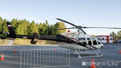 Военные запускают в Курганской области вертолеты для транспортировки тяжелых больных с Covid-19