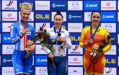Украинцы завоевали шесть медалей на ЧЕ по велотреку