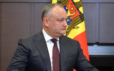 Додон в суде оспорит результаты выборов в Молдове