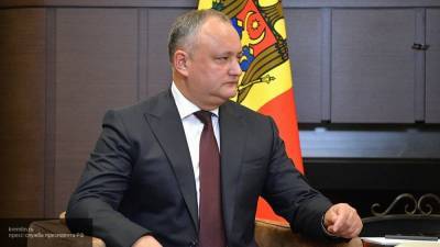 Додон поздравил своего оппонента с победой на выборах в Молдавии
