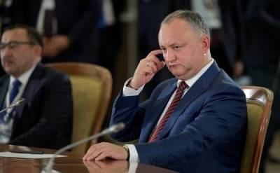 Додон намерен оспорить результаты выборов президента Молдавии