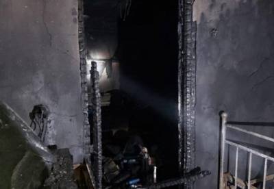 В пожаре на Днепропетровщине погибли трое детей
