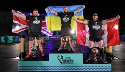 Украинец Новиков завоевал титул World Strongest Man-2020