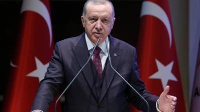 Эрдоган подал на рассмотрение парламента указ об отправке миротворческого контингента в Карабах
