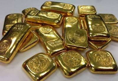 Золото вывозится из России в рекордных объемах