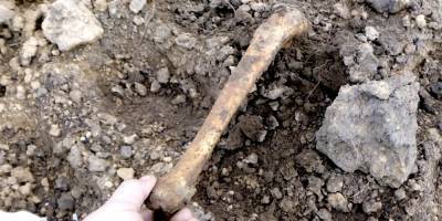 В Иркутской области дорогу посыпали песком с человеческими костями