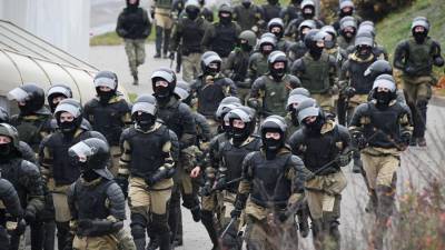 В МВД Белоруссии сообщили о 700 задержанных на протестах в воскресенье