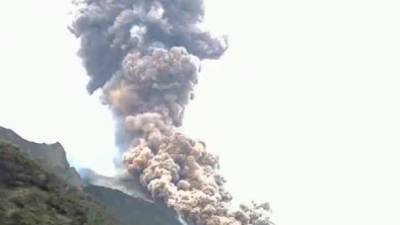 В Италии проснулся вулкан Стромболи. ВИДЕО
