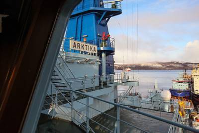 Новый атомный ледокол «Арктика» вышел в первый рабочий рейс