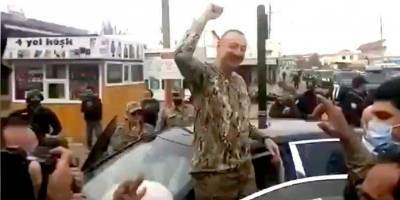 Алиев лично прибыл в Нагорный Карабах — видео