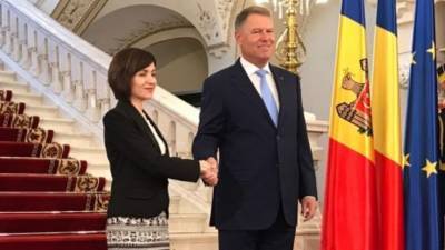 Санду уже пригласила в гости румынского президента