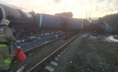 Один человек пострадал при аварии с грузовым поездом под Владимиром