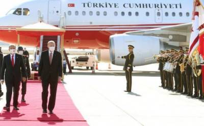 Провокационный визит турецкого президента в «ТРСК»