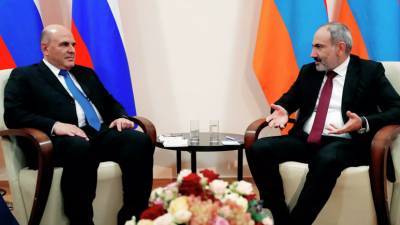 Мишустин и Пашинян обсудили двухстороннее сотрудничество