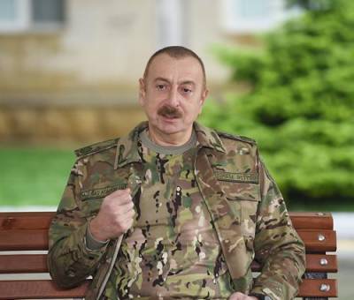 Алиев с супругой посетили города Физули и Джебраил в Нагорном Карабахе