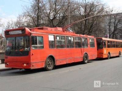 Троллейбусы на площади Минина и Пожарского будут разворачиваться в другую сторону