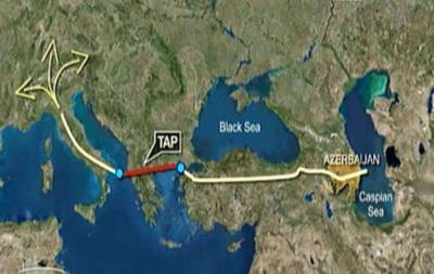 Азербайджанский газ пошел в Европу по новому трубопроводу