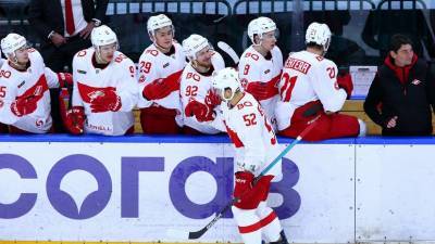 «Спартак» одержал четвёртую победу подряд в КХЛ