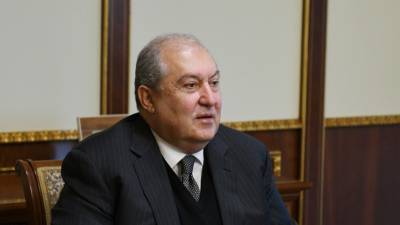 Президент Армении заявил о неизбежности досрочных парламентских выборов