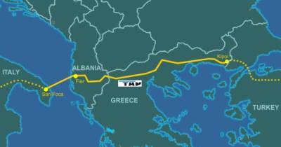 "Трансадриатический трубопровод": из Азербайджана начались поставки газа в Европу