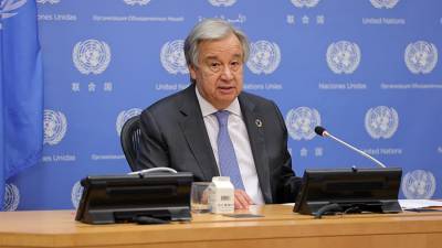 Генсек ООН выразил обеспокоенность из-за обострения проблемы голода в мире