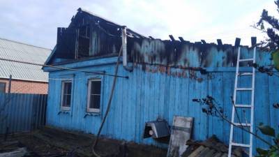 В Астраханской области за прошедшие сутки сгорели два дома
