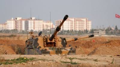 Турецкая артиллерия нанесла массированные удары по северным районам Сирии