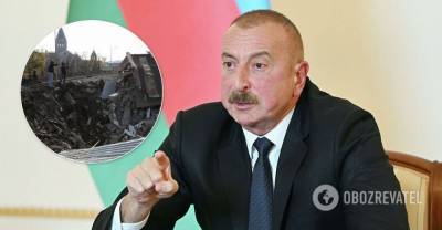 Нагорный Карабах: Алиев потребовал от Армении возмещения ущерба