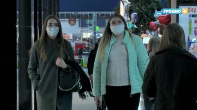 За выходные дни практически все жители Гродно надели маски