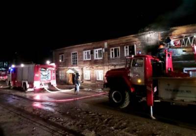 В МЧС назвали причину пожара в Лесозаводе