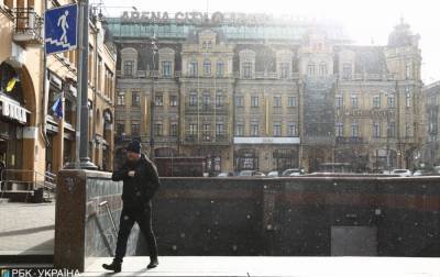 В Киеве прогнозируют мокрый снег