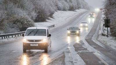Снегопад в Ростовской области спровоцировал десятки ДТП