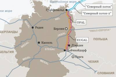 Германия отложила получение газа из «Северного потока-2»