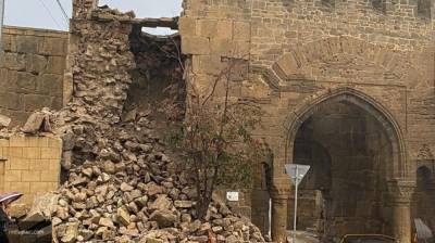Всемирное наследие ЮНЕСКО разрушилось из-за дождей в Дербенте