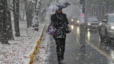 В Киеве вечером прогнозируют мокрый снег